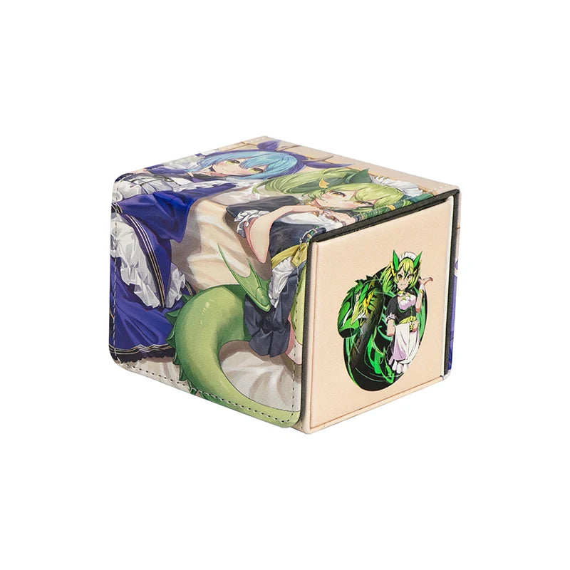 Big Size Anime Pokemon Figure Deck Box for Trading Cards PU Leather