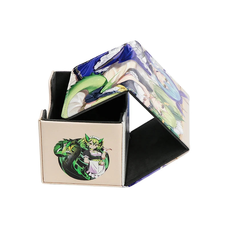 Yugioh Traptrix Sera Deck Box PU Leather Game Storage TCG Cards 100+