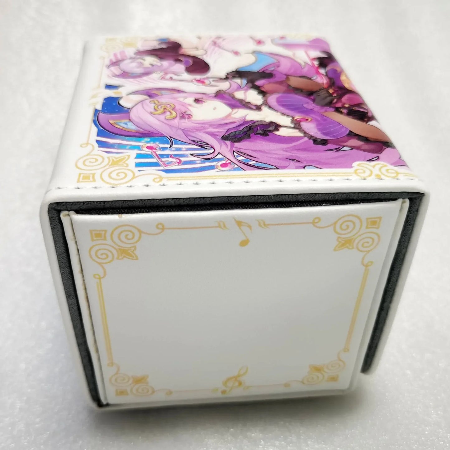 Yugioh Black Magician Girl PU Leather Deck Box Trading Card Storage