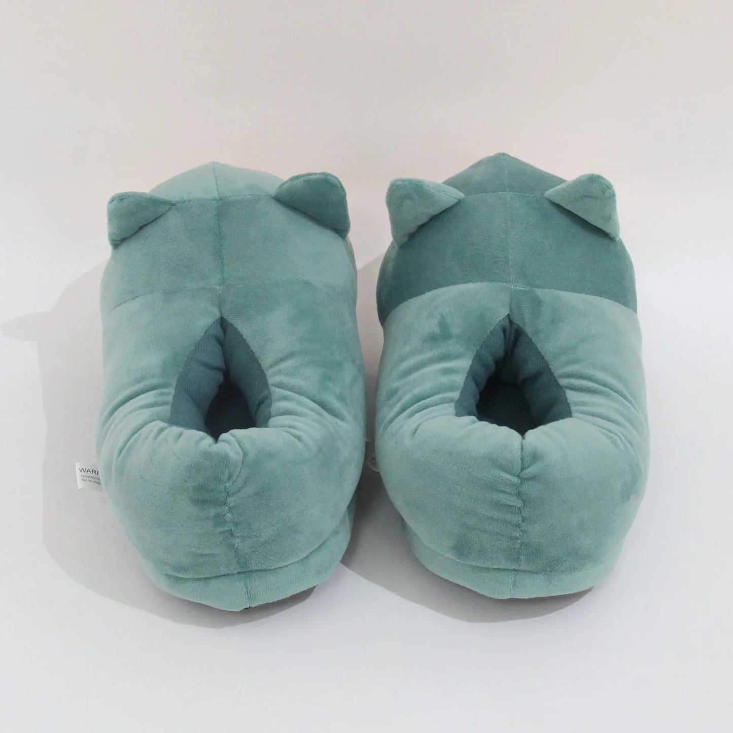 Pokemon Snorlax Plush Slippers Winter Warm Cotton Shoes Couple Gift