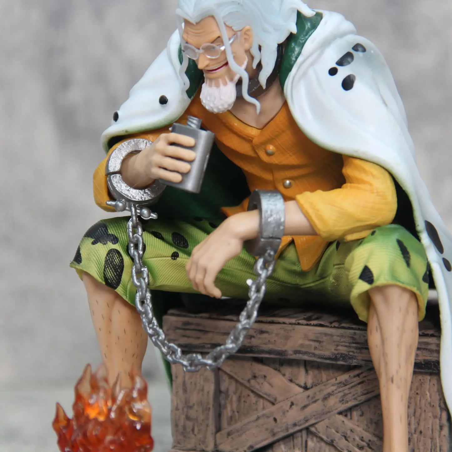 5.9" Silvers Rayleigh Figure – One Piece PVC Sitting Pose Statue