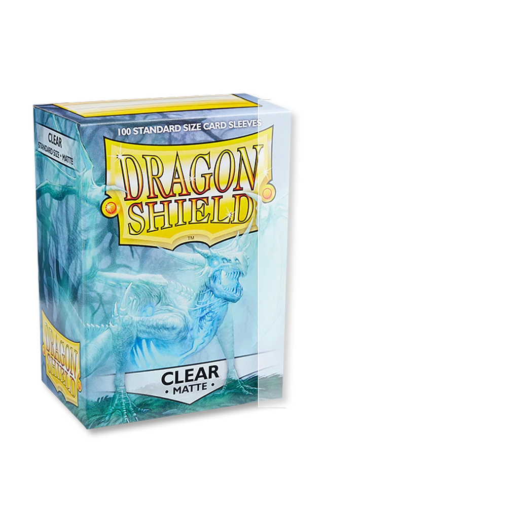 100 PCS Colorful Matte Card Sleeves Dragon Shield TCG Cards Protector