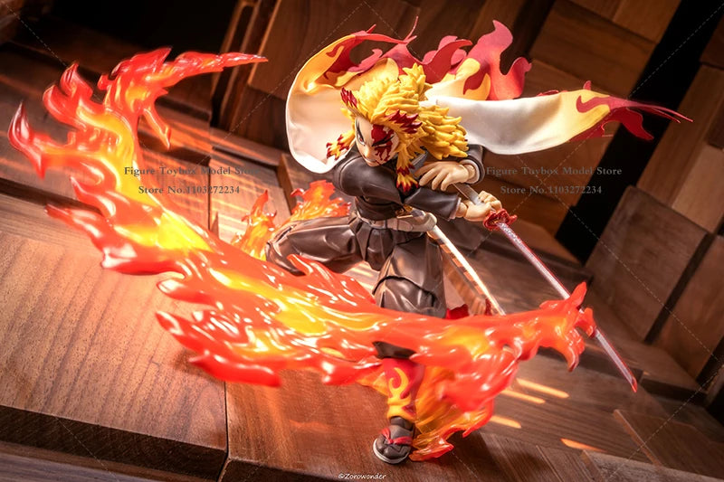 1/12 Scale Rengoku Kyoujurou Demon Slayer Action Figure Accessory