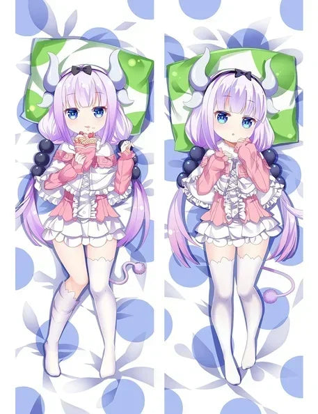WAIFU Anime Kobayashi-san Chi No Maid Dragon Dakimakura Pillow Case