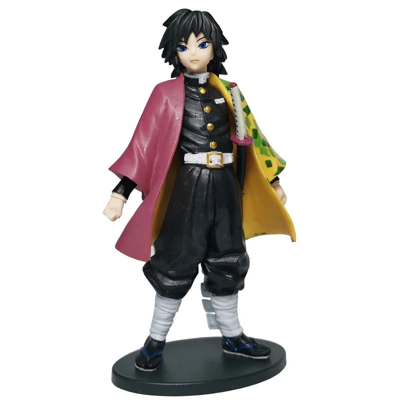 AnimeSnacks Demon Slayer Tanjiro Nezuko Zenitsu Inosuke Action Figure Set