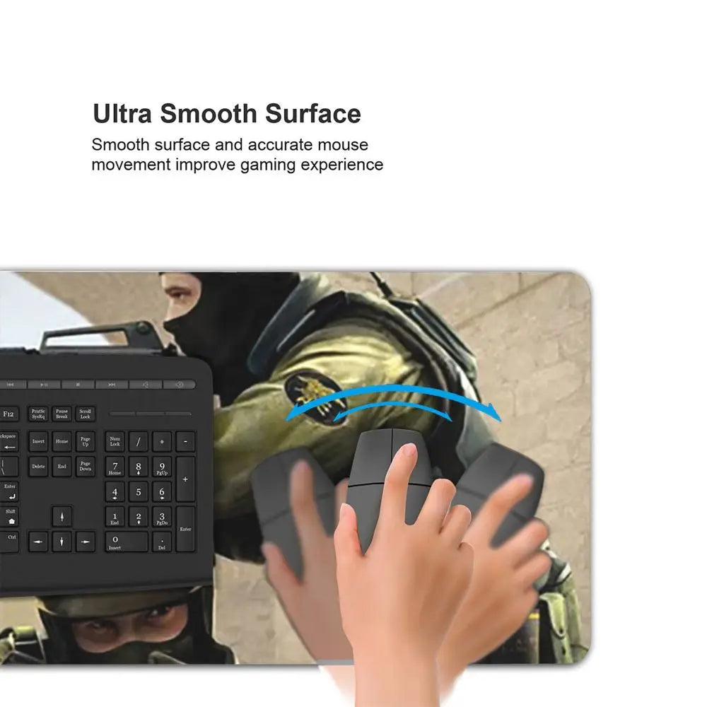 Counter Strike Large Mouse Pad Gaming Keyboard Mat Office Desk Accessory