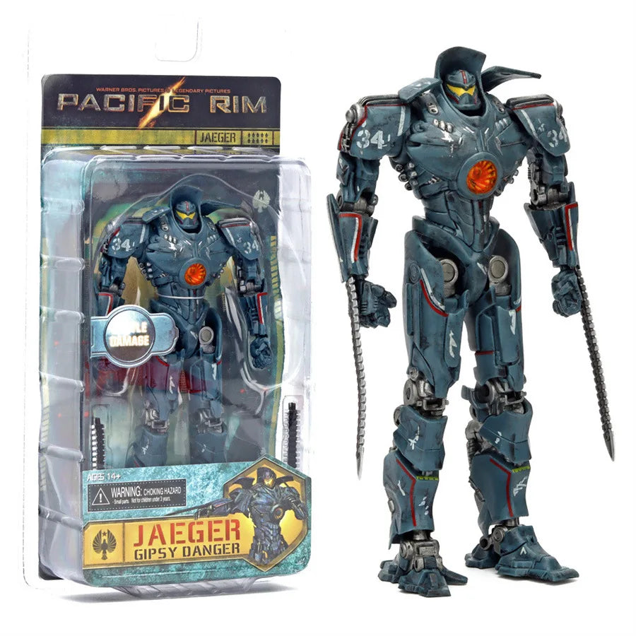 Pacific Rim Gipsy Danger Action Figure Model Kit Mech Collectible Toy