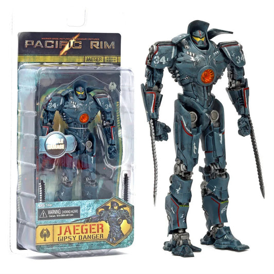 Pacific Rim Gipsy Danger Action Figure Model Kit Mech Warrior Collectible
