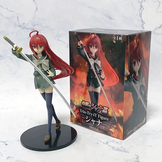 FuRyu Shakugan No Shana Shana Anime Action Figure Set 19CM PVC Model