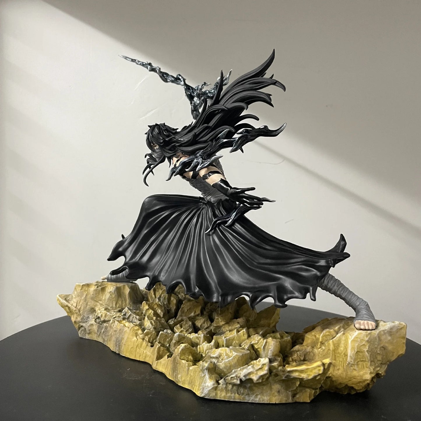 **** Bleach Ichigo Hollowfied Action Figure 23cm Getsuga Tensho Collectible Toy