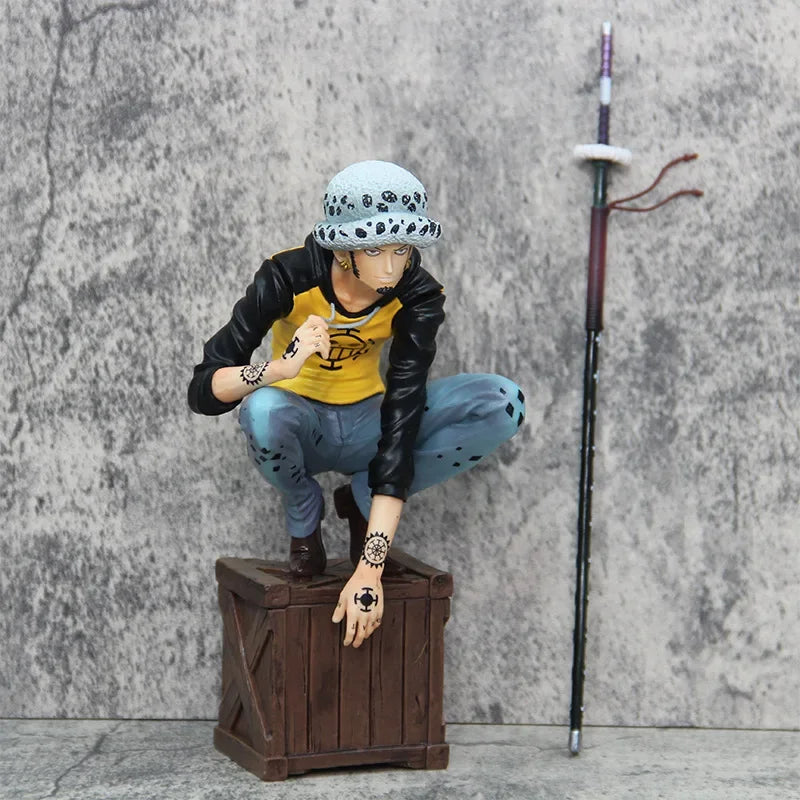 Trafalgar Law Figure 8.2in One Piece PVC Anime Statue Collectible