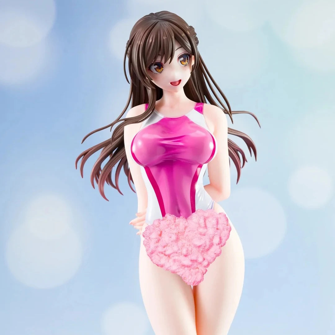 Mizuhara Chizuru Rent a Girlfriend Action Figure Otaku Collectible Toy