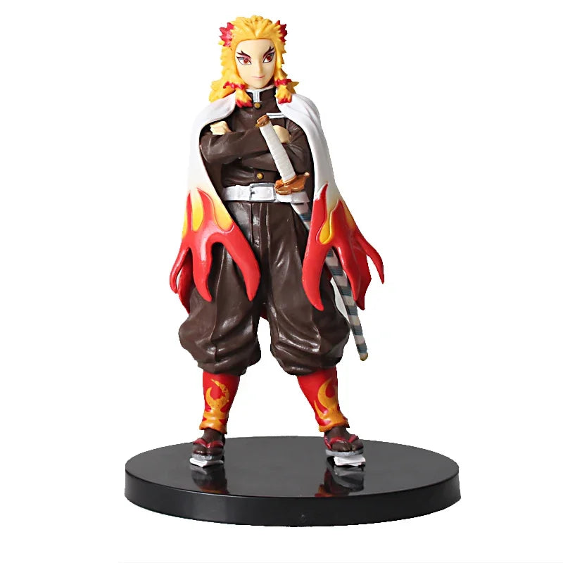Demon Slayer Tanjiro Nezuko Zenitsu Inosuke Action Figures Collectible