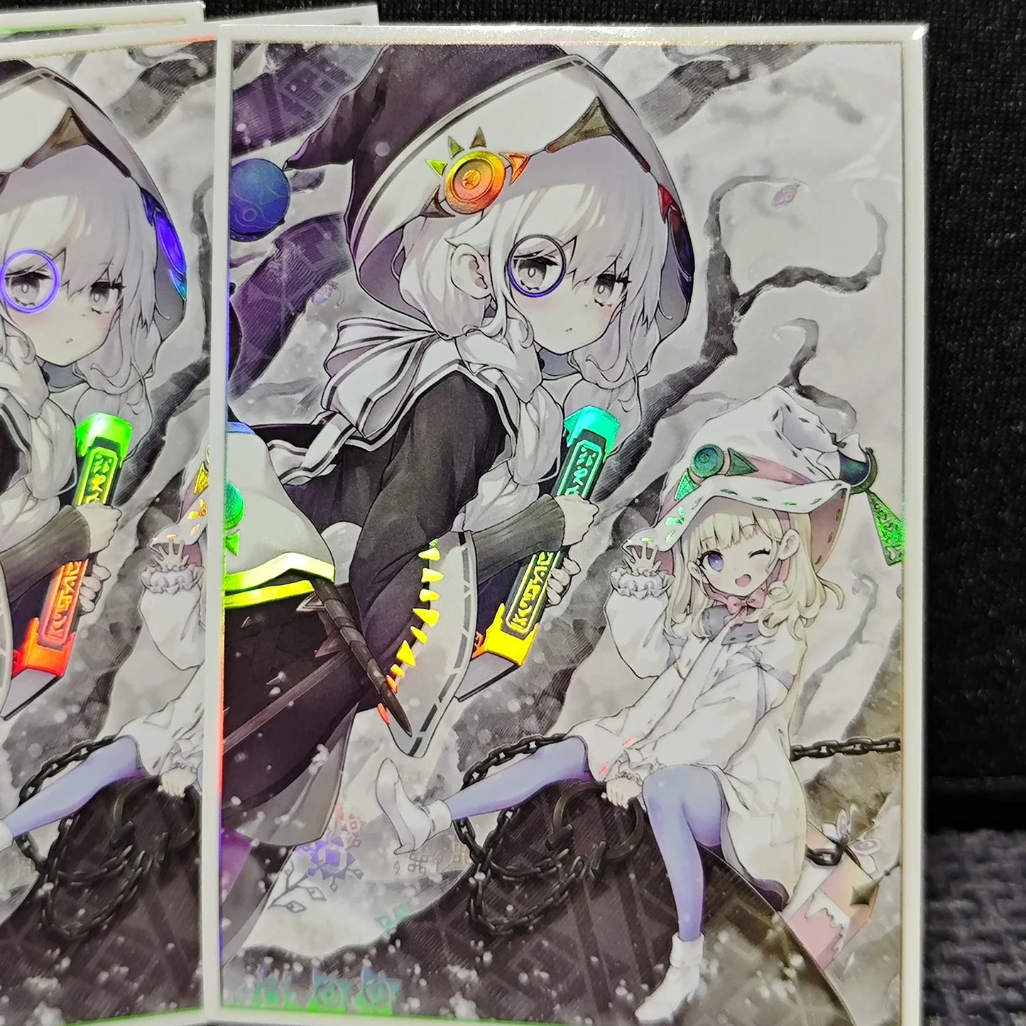 Yugioh Elzette Astellar White Forest Figure Deck Box PU Leather TCG Storage