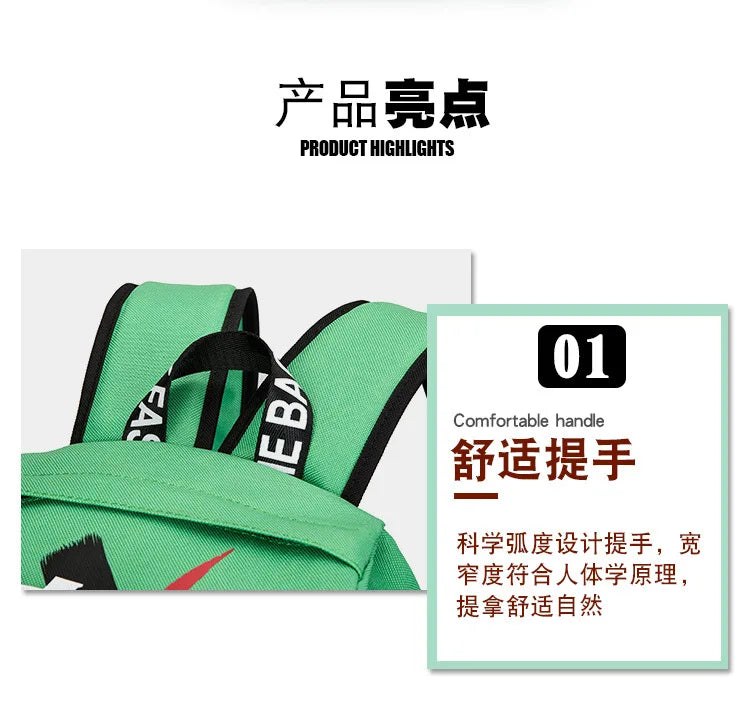 Demon Anime Waterproof Sport Backpack Gym Bag for Men Women Kids