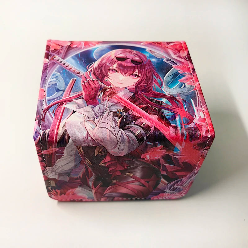 Yugioh Traptrix Sera Deck Box PU Leather Game Storage TCG Cards 100+