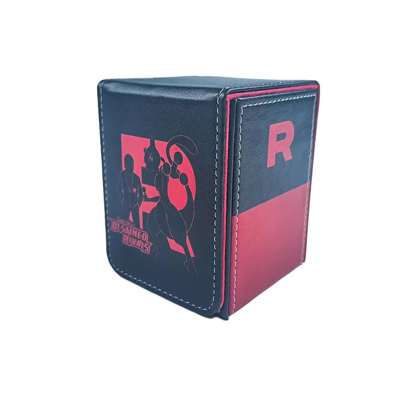 Diy Cartoon Ptcg Gengar Cup Noodle Card Storage Box Leather Collection Box