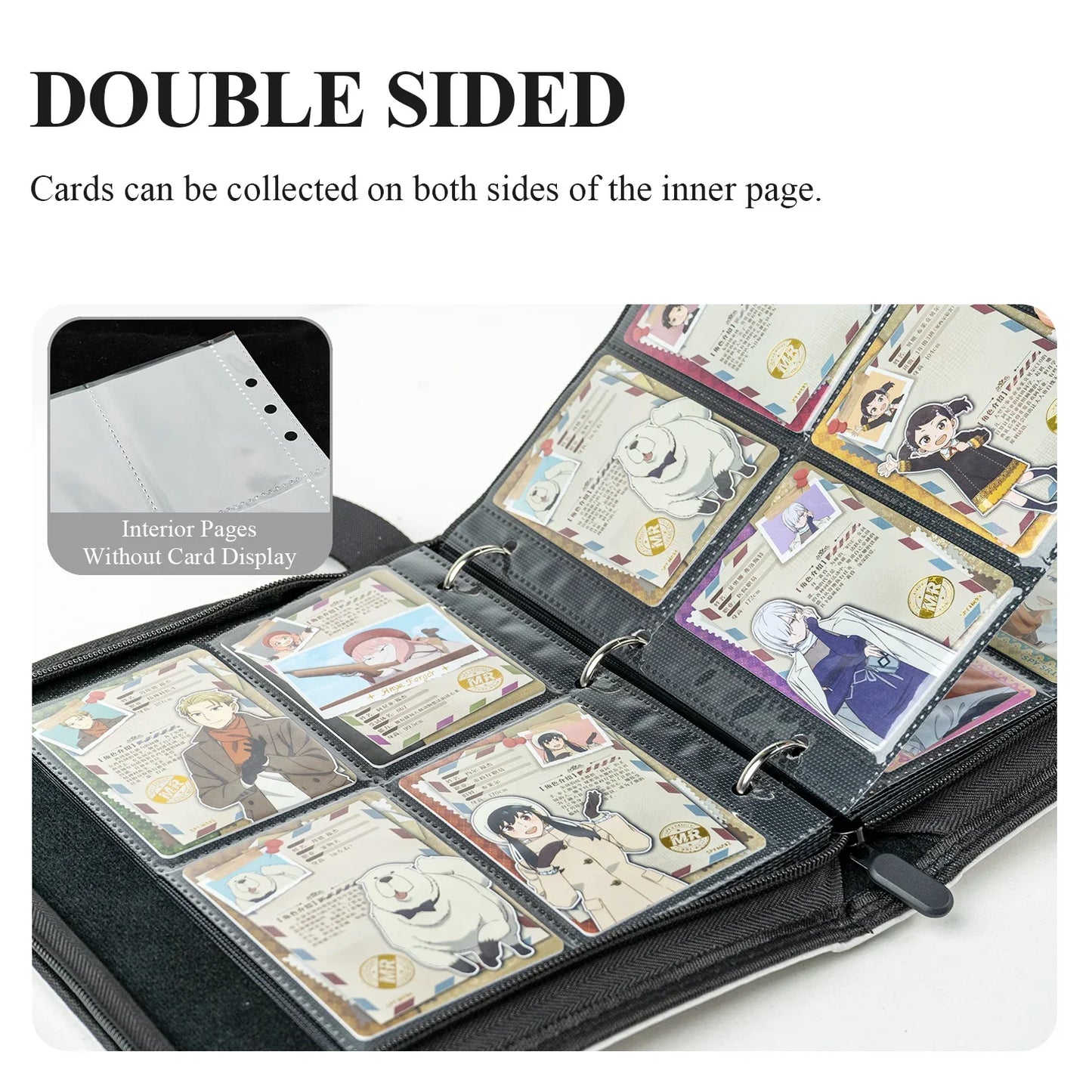 CARDFUN SPYxFAMILY CODE White Collector Card Album TCG Trading Card Binder