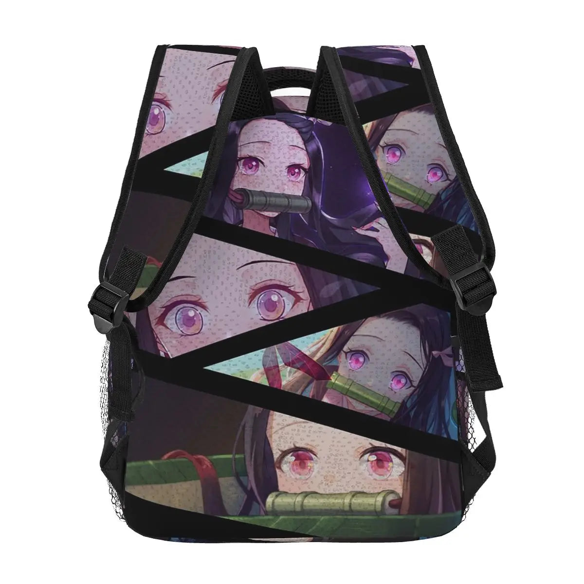 Nezuko Kimono Demon Slayer Anime Backpack Kids School Travel Rucksack