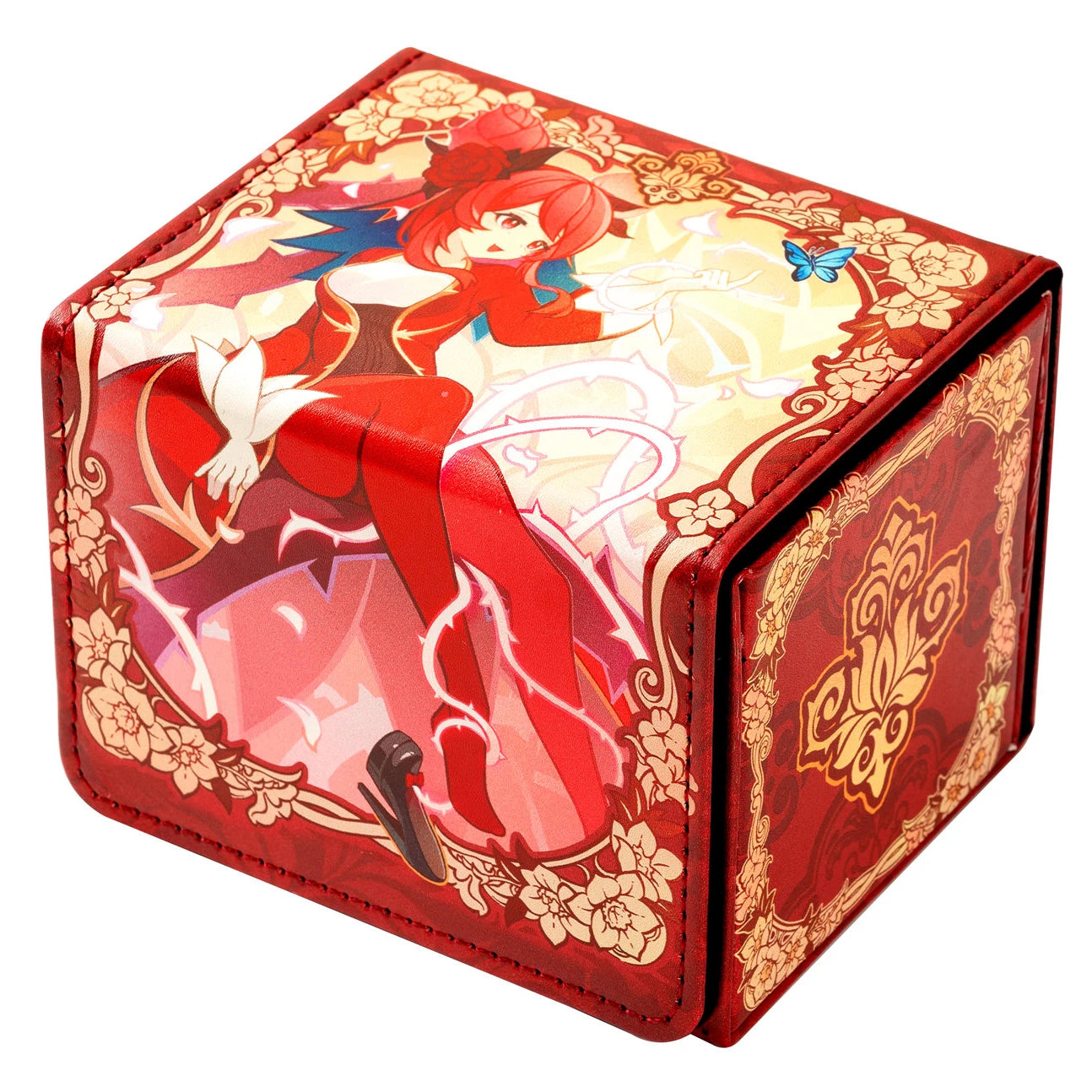 Yugioh Blue-Eyes White Dragon Deck Box Maiden Yu-Gi-Oh! Trading Cards