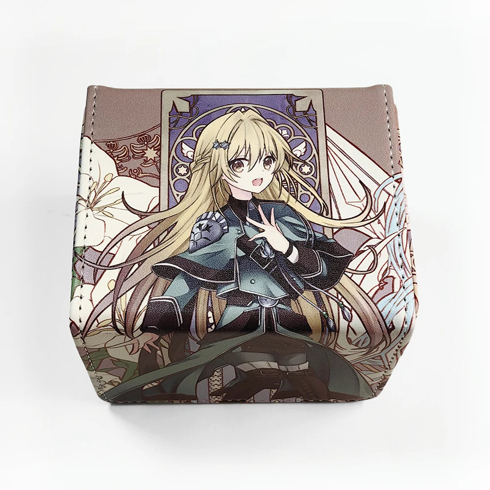 Yugioh Exorsister Figures Elise Stella Deck Box Yu-Gi-Oh! TCG Storage