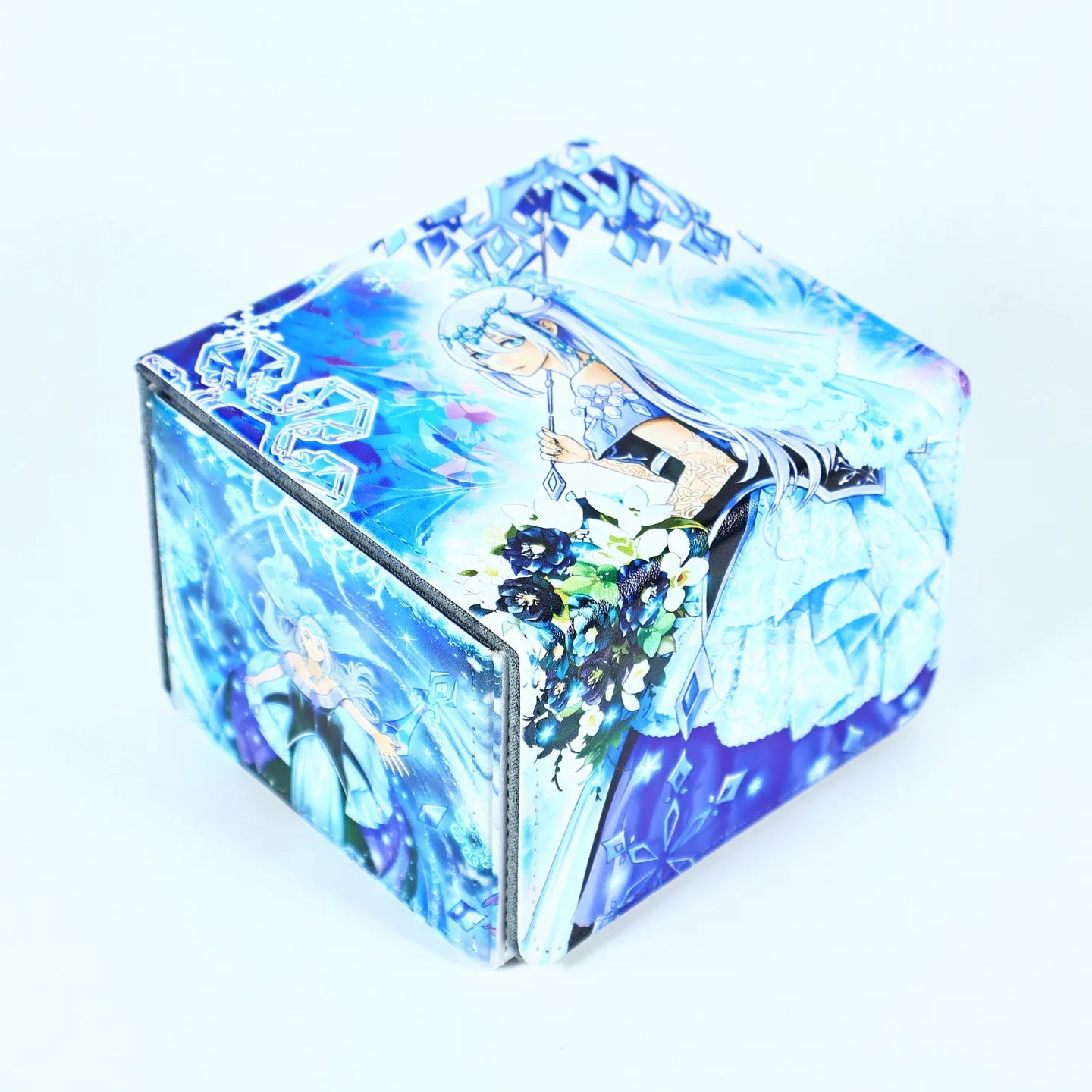 Diy Yu-Gi-Oh Teardrop Rikka Queen Card Storage Box Anime Gift Toy