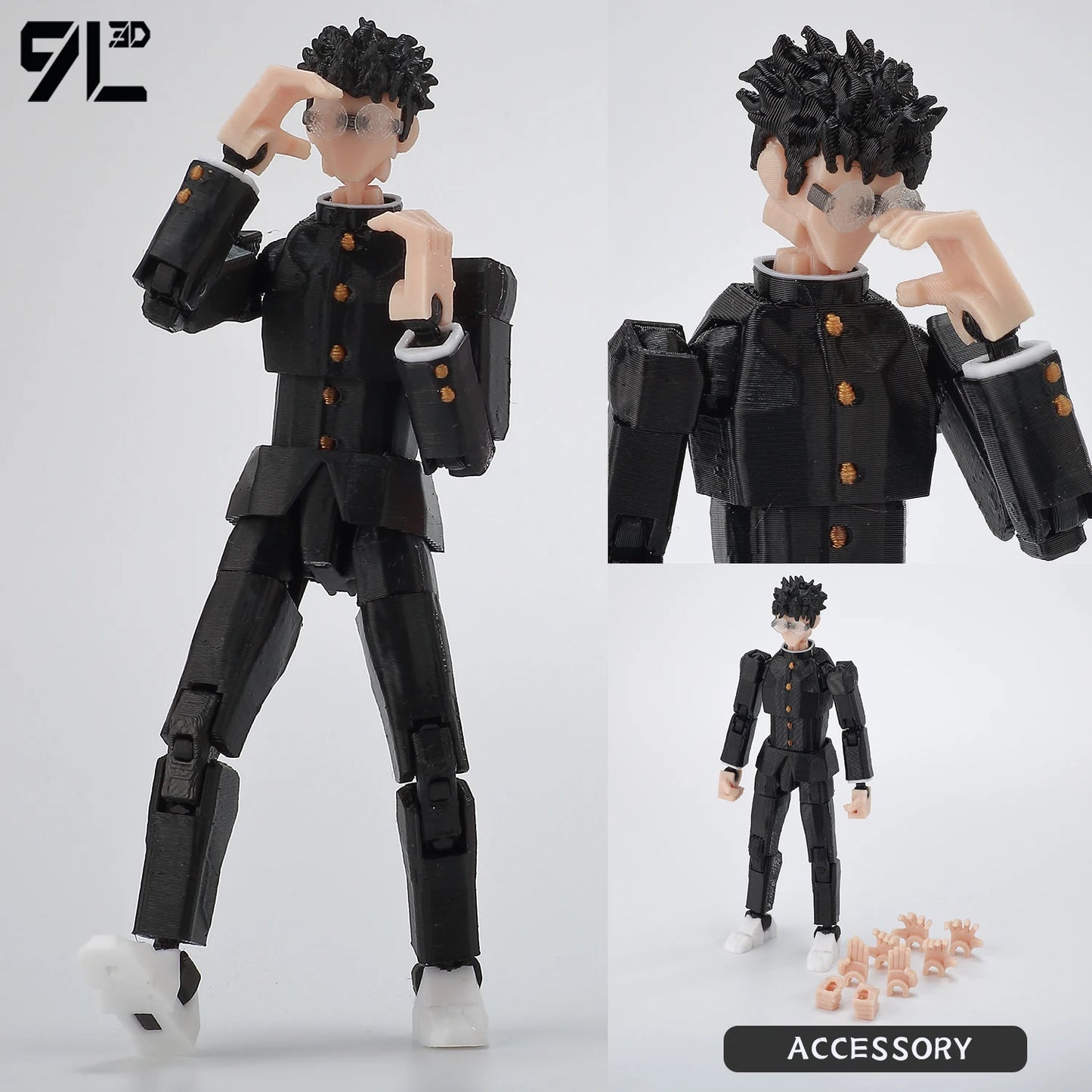 **** 9L3D Dandadan Heroes AyaseMomo Titan13 Multi-Jointed Anime Action Figure