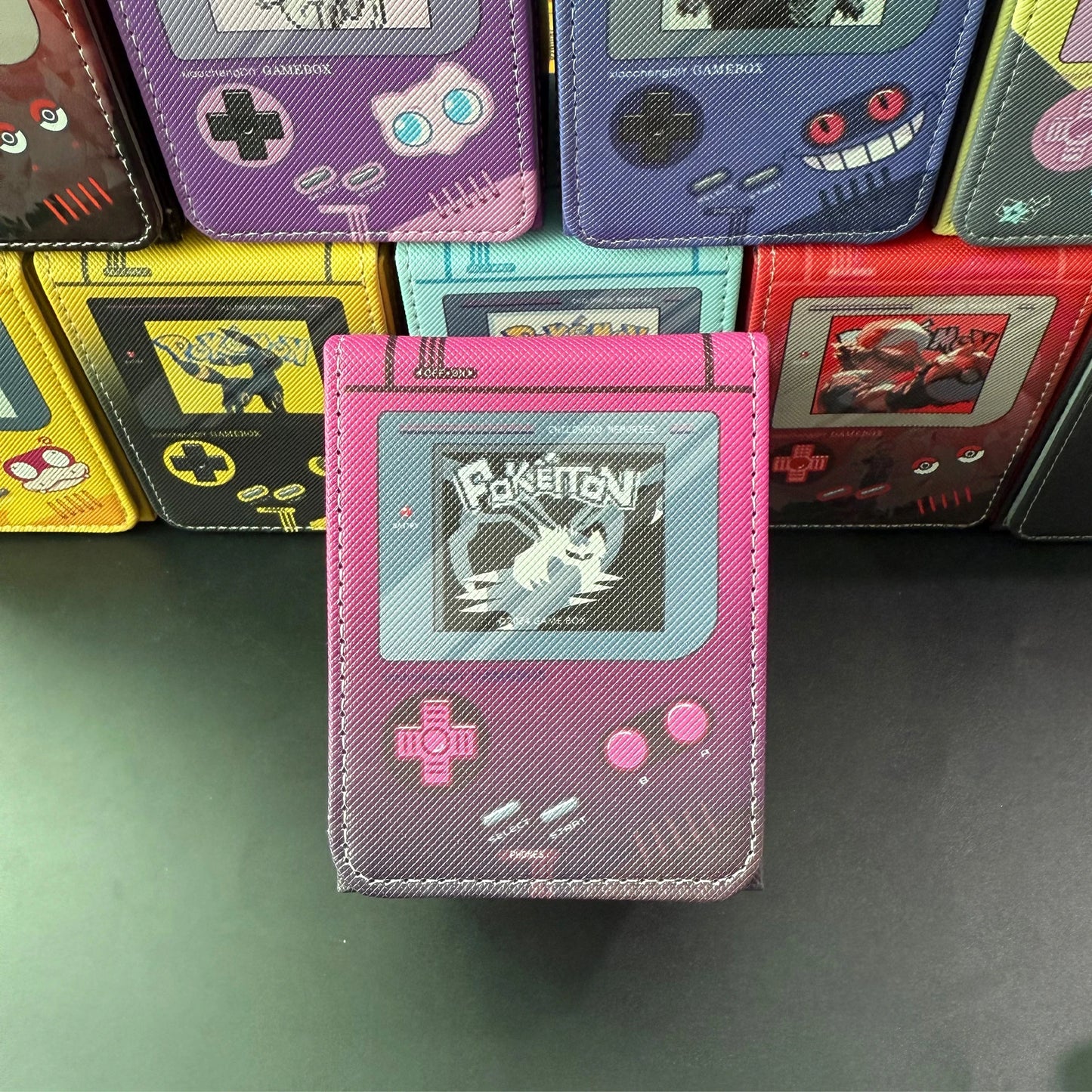 15 Models DIY PTCG Lugia Giratina Gengar Card Storage Box Gift Toys