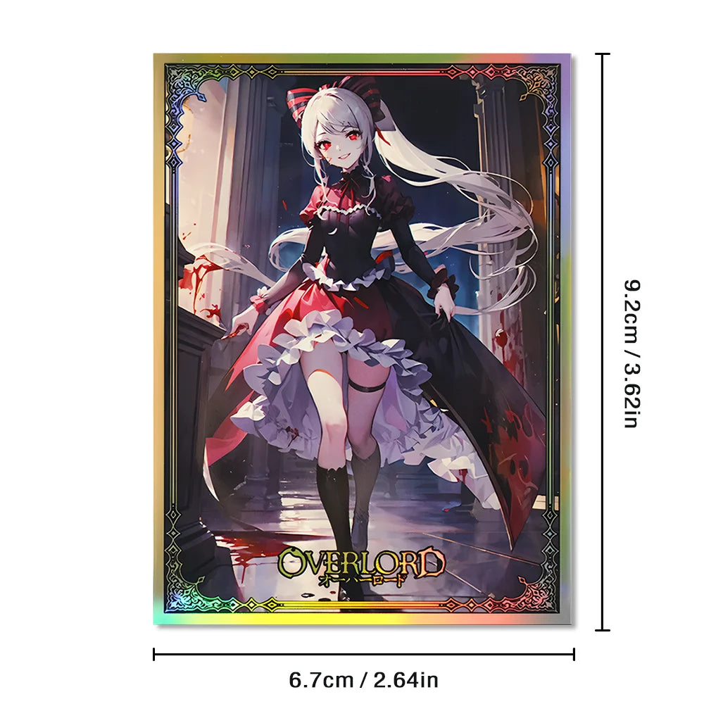60PCS Shalltear Card Sleeves Inner Protectors for TCG MTG