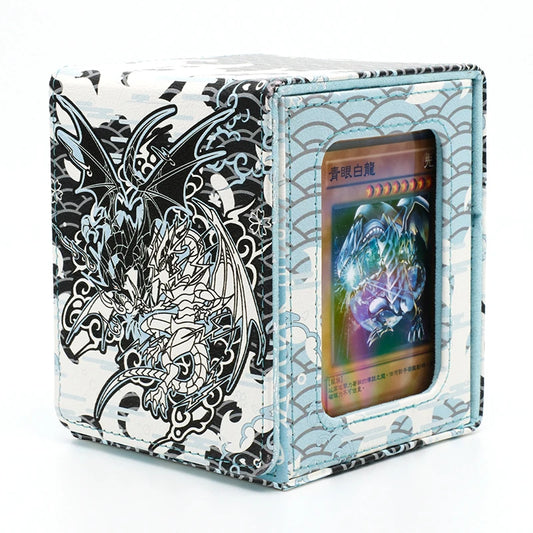 Dragon PU Leather Card Deck Box – TCG Storage Case Yugioh
