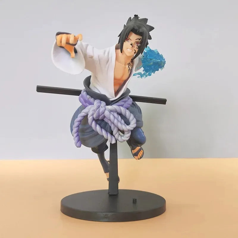 Naruto Sasuke Action Figure 20CM Uchiha PVC Model Doll Birthday Gift