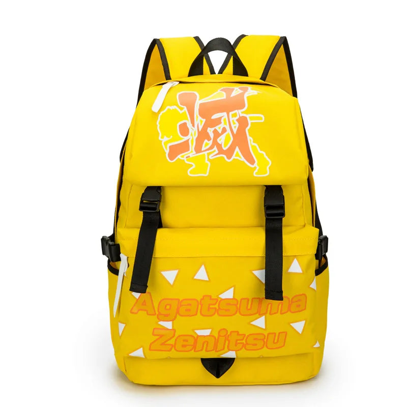 Demon Anime Waterproof Sport Backpack Gym Bag for Men Women Kids