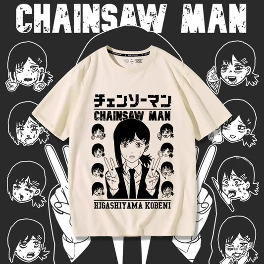 Chainsaw Man T-Shirt – Higashiyama Kobeni