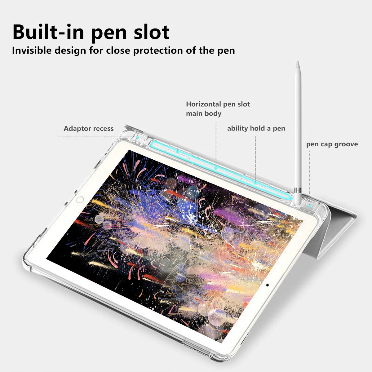 Protective Cover Case for iPad Mini 6 10.2 9th 8th 7th 6th 5th Air Pro