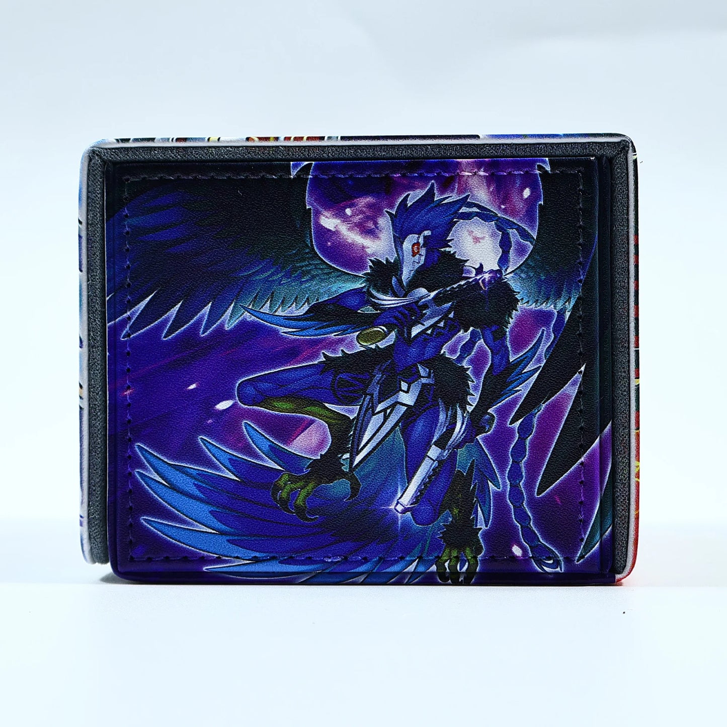 Diy Yu-Gi-Oh Blackwing Card Storage Box Leather Collection TCG Gift