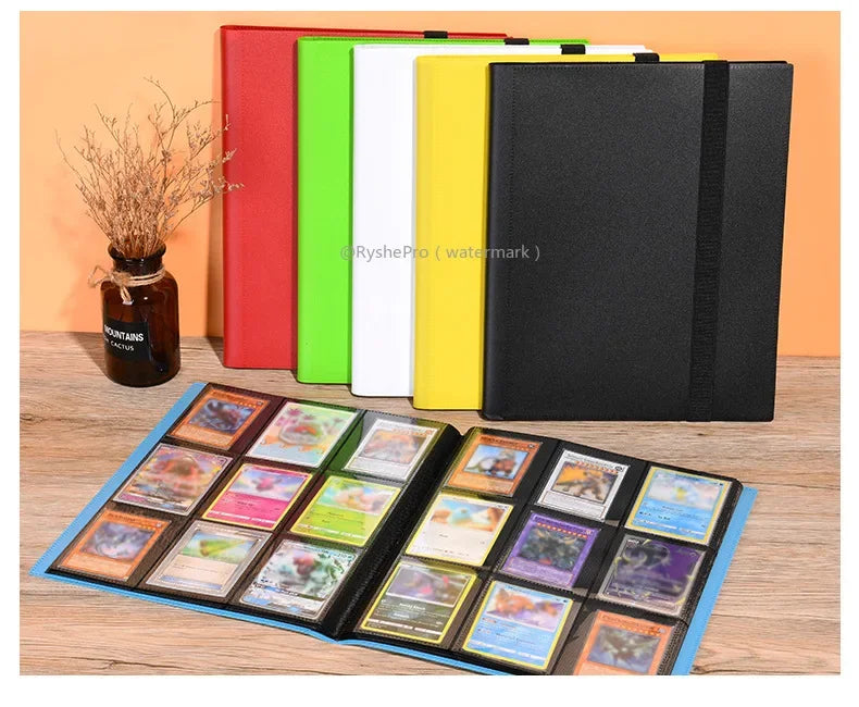 360 Pocket Card Binder – Side Loading Trading Card Album for MTG, Pokémon, Yu-Gi-Oh