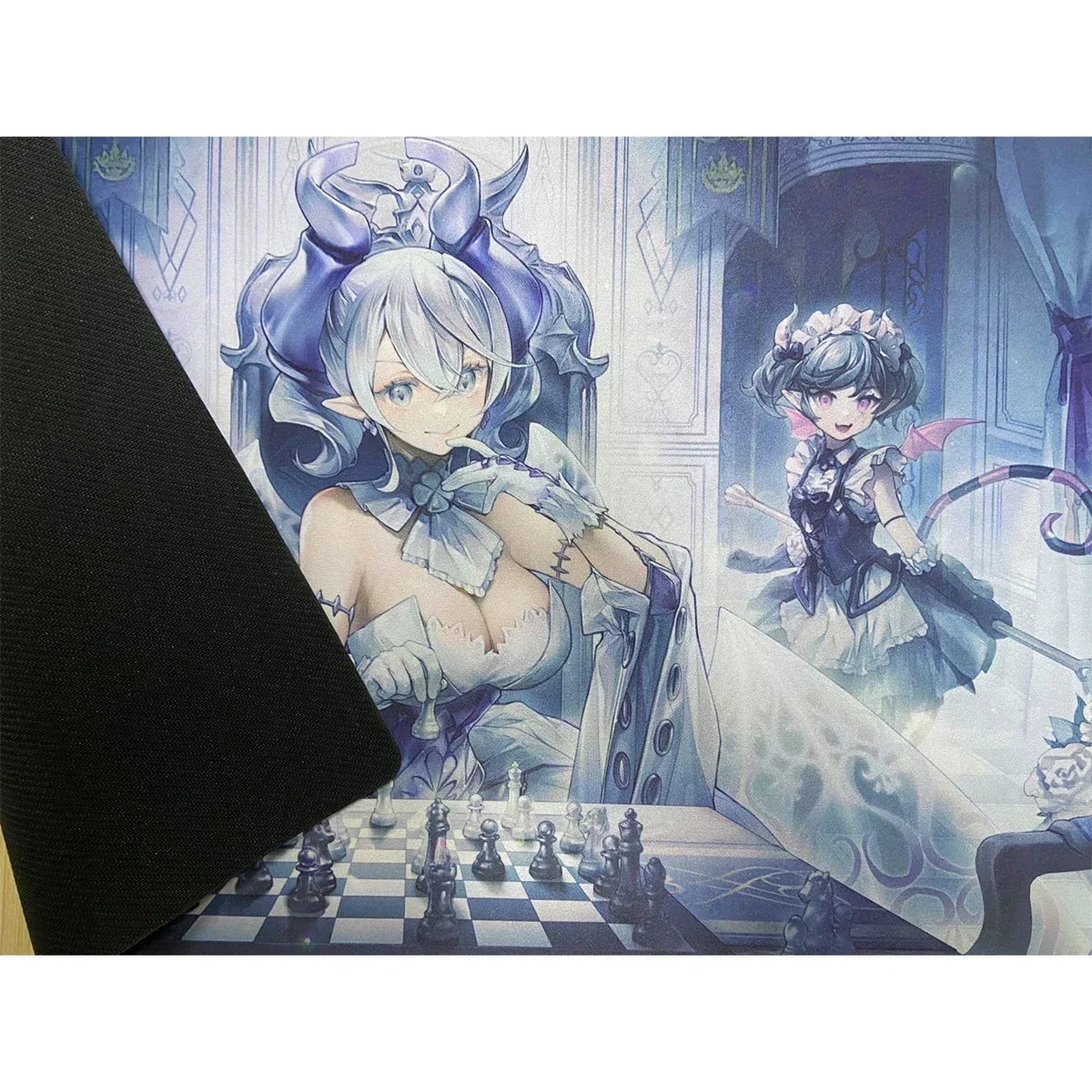 **** YuGiOh Playmat Rescue Ferret Cat TCG CCG Gaming Pad Rubber Mousepad