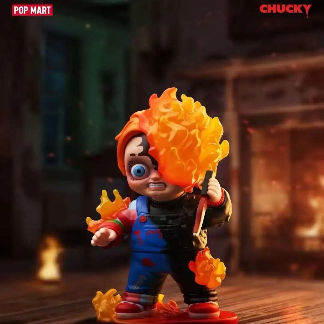 **** POPMART Chucky Ghost Return Series Blind Box Anime Figure Halloween Gift