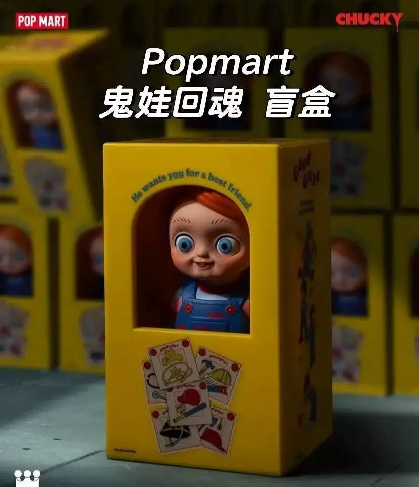 **** POPMART Chucky Ghost Return Series Blind Box Anime Figure Halloween Gift