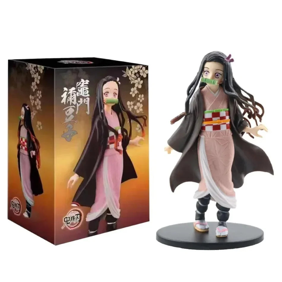 Demon Slayer Tanjiro Nezuko Zenitsu Inosuke Action Figure