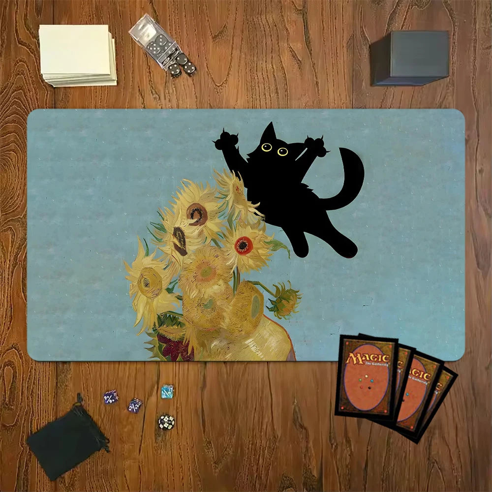 **** Card Game MTG Playmat Mouse Pad Non-Slip for MTG TCG CCG RPG Trading
