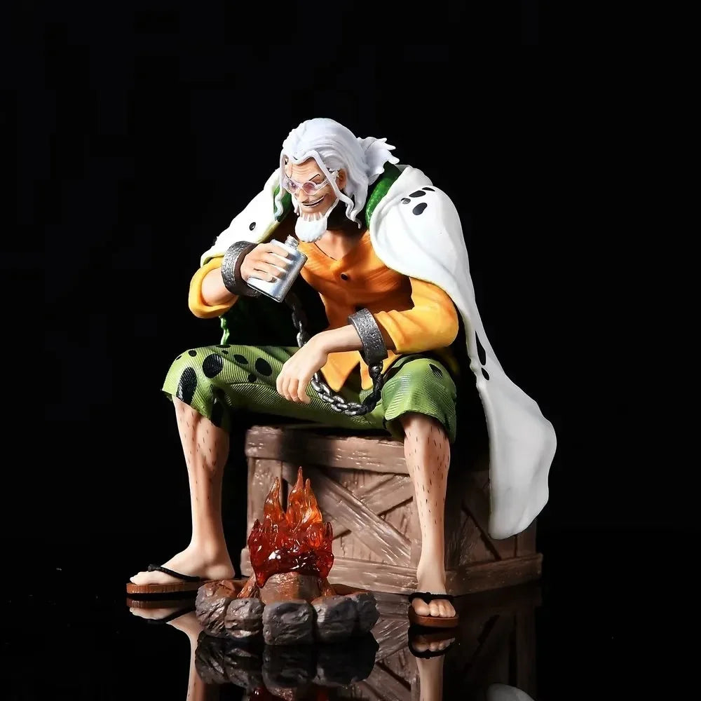 5.9" Silvers Rayleigh Figure – One Piece PVC Sitting Pose Statue