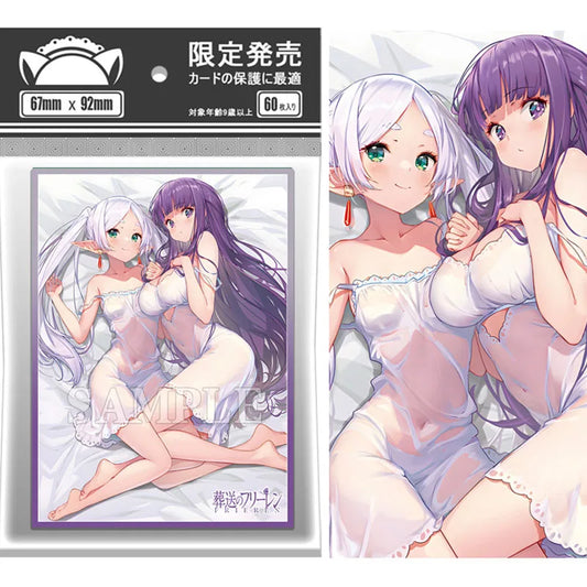 Frieren & Fern Card Sleeves – 60PCS Anime TCG Protectors