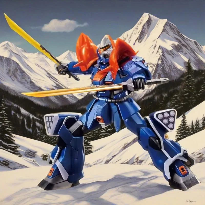 Efreet Custom Chop King Hg 1/144 Mechanical Sheen Model Kit Puzzle Toy