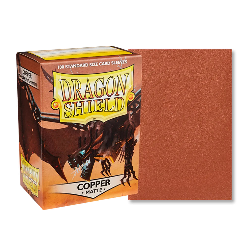 100 PCS Colorful Matte Card Sleeves Dragon Shield TCG Cards Protector