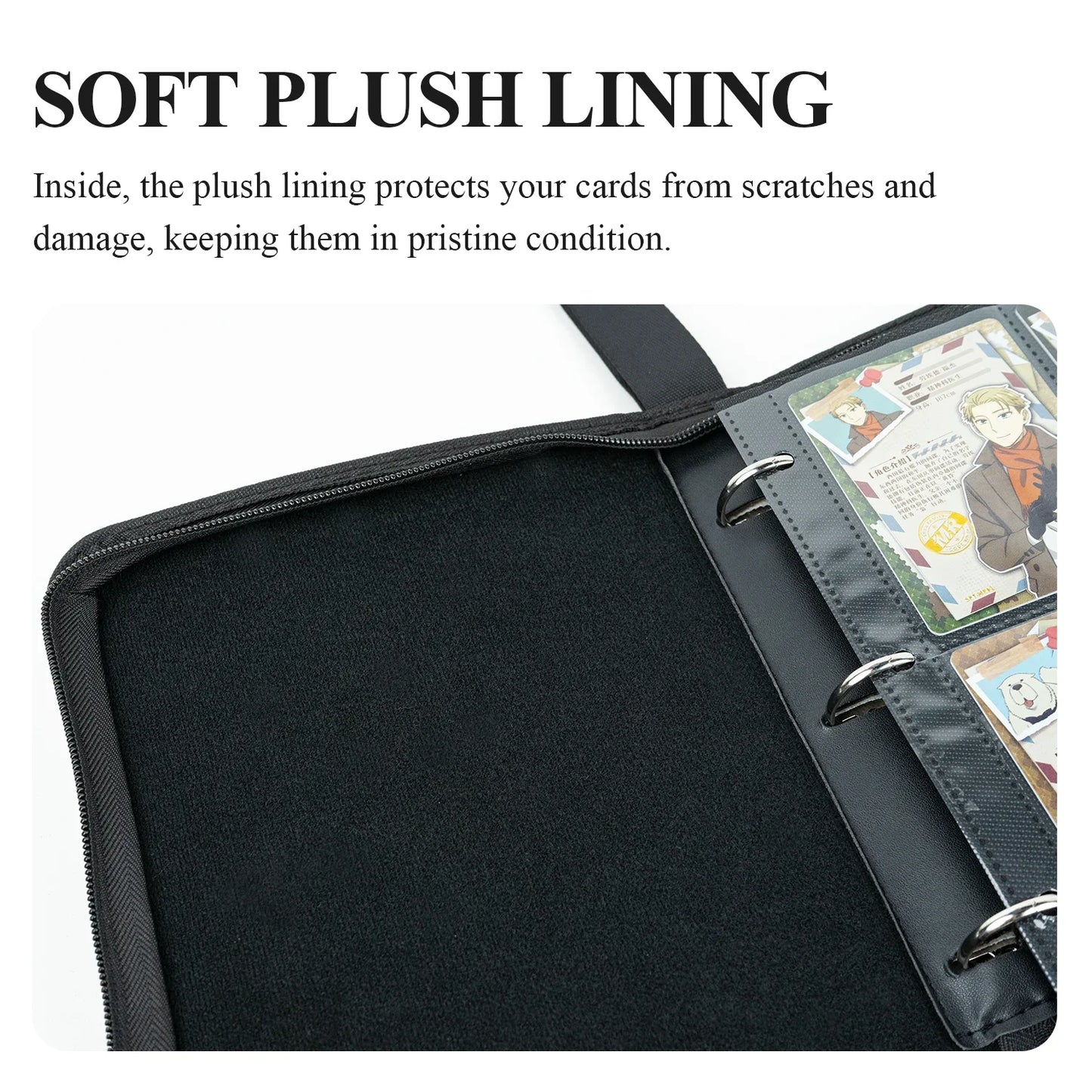 CARDFUN SPYxFAMILY CODE White Collector Card Album TCG Trading Card Binder