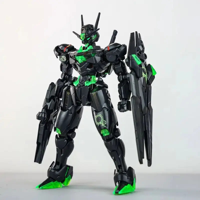 Green Robot Fluorescent Assembly Model Kit Action Figure Toy