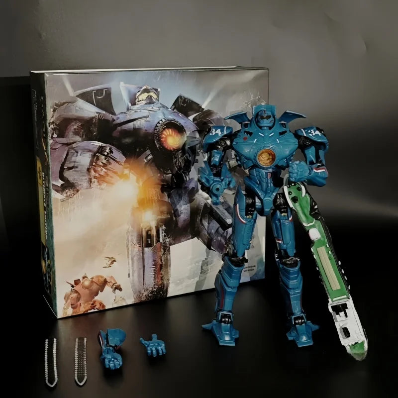 Pacific Rim Gipsy Danger Action Figure Model Kit Mech Warrior Collectible