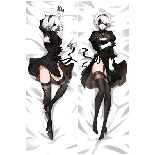 WAIFU NieR:Automata YoRHa Type A 2B 9S Double-sided Pillow Case