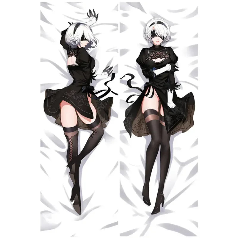 WAIFU Anime NieR:Automata Decorative Pillow Case YoRHa Type A 9S